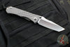 Chris Reeve Umnumzaan- LEFT HANDED- Tanto Edge- Glass Blasted Titanium Handle-Stonewash Magnacut Blade UMN-1015