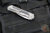 Chris Reeve Large Sebenza 31- Drop Point- Glass Blasted Finished Titanium Handle- Black Micarta Inlay- Stonewash Magnacut Blade- Silver Hardware L31-1652