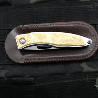 Chris Reeve Mnandi- Box Elder Wood- Plain Drop Point MNA-1008