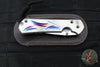 Chris Reeve Small Sebenza 31- LEFT HANDED- Plain Drop Point- Unique Graphic Handle- Stonewash Magnacut Blade S31-1401-0004