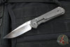 Chris Reeve Small Sebenza 31- LEFT HANDED- Plain Drop Point- Unique Graphic Handle- Stonewash Magnacut Blade S31-1401-0004