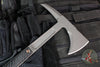 RMJ Tactical Kestrel Feather 13" Tomahawk- Tungsten Finished- Black G-10 Handle