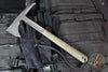 RMJ Tactical Kestrel Feather 13" Tomahawk- Tungsten Finished- Dirty Olive G-10 Handle