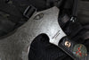 RMJ Berserker- Acid Etched- Black G-10 Handle