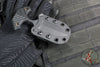 RMJ Tactical BUB- Back Up Push Dagger- Double Edge- Graphite Black Finished Magnacut Steel- Black G-10