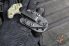 RMJ Tactical BUB- Back Up Push Dagger- Double Edge- Tungsten Finish Magnacut Steel- Dirty Olive G-10