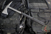 RMJ Tactical- Eagle Talon- Tungsten Finished S7 Steel- Black G-10 Handle