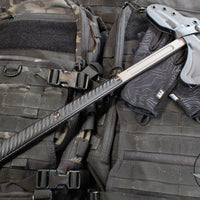 RMJ Tactical- Eagle Talon- Tungsten Finished S7 Steel- Black G-10 Handle