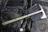 RMJ Tactical- Eagle Talon- Tungsten Finished S7 Steel- Dirty Olive G-10 Handle