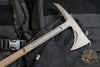 RMJ Tactical- Eagle Talon- Tungsten Finished S7 Steel- Hyena Brown G-10 Handle