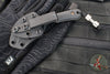 RMJ Gym Rat- Small EDC/Neck Knife- Tungsten Gray- Black G-10 Handle