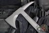RMJ Tactical- Kestrel Tomahawk- 13"- S7 Steel- Tungsten Finish- Black G-10