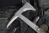 RMJ Tactical- Kestrel Tomahawk- 13"- S7 Steel- Tungsten Finish- Black G-10