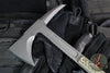 RMJ Tactical- Kestrel Tomahawk- S7 Steel- Tungsten Finish- Dirty Olive G-10