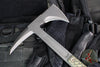 RMJ Tactical- Kestrel Tomahawk- S7 Steel- Tungsten Finish- Dirty Olive G-10