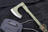 RMJ Mortifer- Neck Micro Tomahawk- Necklace- Keychain- Crocodile Green Finished