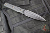 RMJ Orlando Special Dagger Fixed Blade Knife- Graphite Black Finish- Black G-10