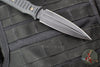 RMJ Orlando Special Dagger Fixed Blade Knife- Graphite Black Finish- Black G-10