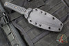 RMJ Orlando Special Dagger Fixed Blade Knife- Graphite Black Finish- Black G-10