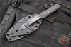 RMJ Orlando Special Dagger Fixed Blade Knife- Graphite Black Finish- Black G-10