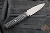 RMJ Orlando Special Dagger Fixed Blade Knife- Tungsten Finish- Black G-10