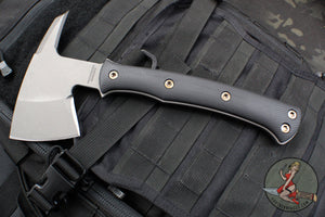 RMJ Tactical- Pathfinder Tomahawk- Tungsten Cerakote Finished- Black G-10