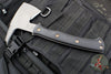 RMJ Tactical- Pathfinder Tomahawk- Tungsten Cerakote Finished- Black G-10