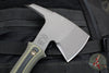 RMJ Tactical- Pathfinder Tomahawk- Tungsten Cerakote Finished- Dirty Olive G-10