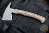 RMJ Tactical- Pathfinder Tomahawk- Tungsten Cerakote Finished- Hyena Brown G-10