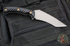 RMJ Tactical- Peregrine Fixed Blade- Tungsten Finish- Black G-10 Handle