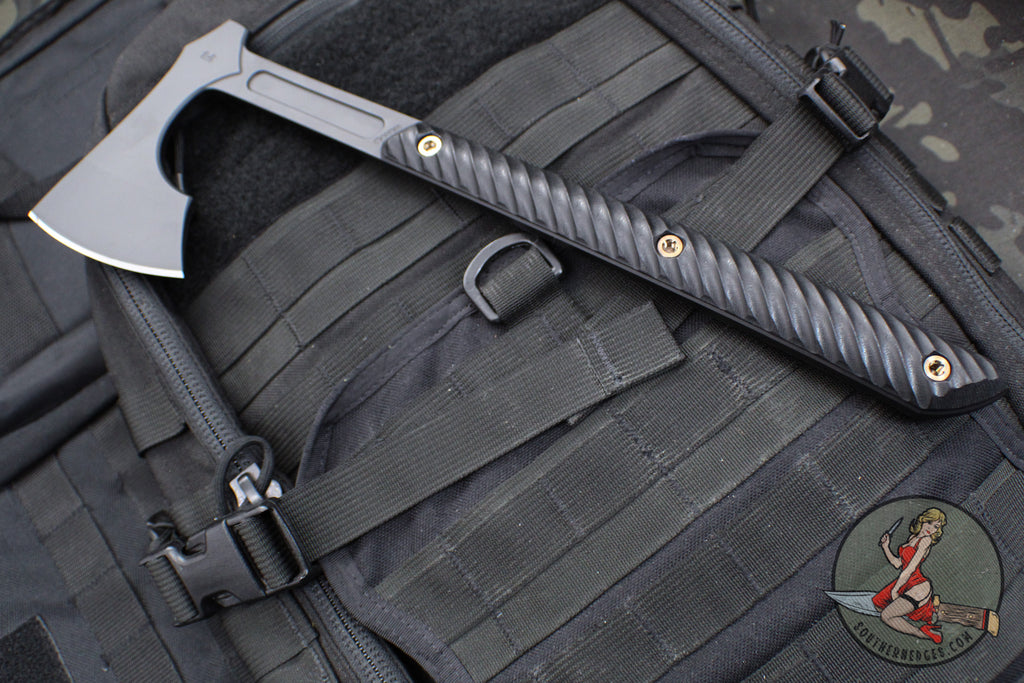 RMJ Tactical- Raven- Graphite Black Finished- Black G-10