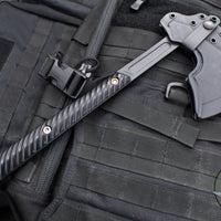 RMJ Tactical- Raven- Graphite Black Finished- Black G-10