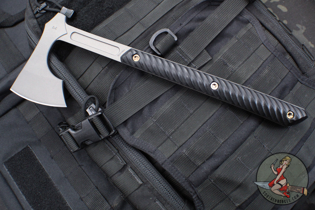 RMJ Tactical- Raven- Tungsten Finished- Black G-10