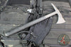 RMJ Shrike Tomahawk- 15.875" Model- S7 Steel- Black Handle Spike End