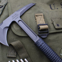 RMJ Shrike S13 Tomahawk- 13.875" Model- Black Handle with Spike End