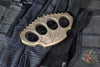 RMJ Tactical - Uncle Stumpy's Snuckles- Brass- Vintage Patina