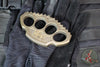 RMJ Tactical - Uncle Stumpy's Snuckles- Brass- Vintage Patina