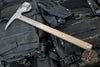 RMJ SNUGGLES 18" Model Tungsten With Hyena Brown G-10 Handle
