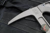 RMJ SNUGGLES 18" Model Tungsten With Hyena Brown G-10 Handle