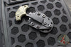 RMJ Tactical BUB- Back Up Push Dagger- Double Edge- Tungsten Finish- Dirty Olive G-10