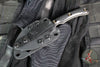 RMJ Coho- Small EDC Knife- Tungsten Gray- Black G-10 Handle- MAGNACUT