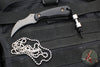 RMJ Gym Rat- Small EDC/Neck Knife- Tungsten Gray- Black G-10 Handle