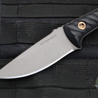 RMJ Tactical Utsidihi Fixed Blade- Black G-10 Handle