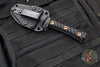 RMJ Tactical Utsidihi Fixed Blade- Black G-10 Handle