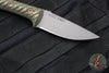 RMJ Tactical Utsidihi Fixed Blade- Dirty Olive G-10 Handle