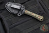 RMJ Tactical Utsidihi Fixed Blade- Dirty Olive G-10 Handle