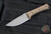 RMJ Tactical Utsidihi Fixed Blade- Hyena Brown G-10 Handle