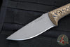 RMJ Tactical Utsidihi Fixed Blade- Hyena Brown G-10 Handle