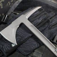 RMJ Tactical- Eagle Talon- Tungsten Finished S7 Steel- Black G-10 Handle