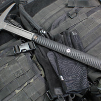 RMJ SNUGGLES 18" Model Tungsten With Black G-10 Handle